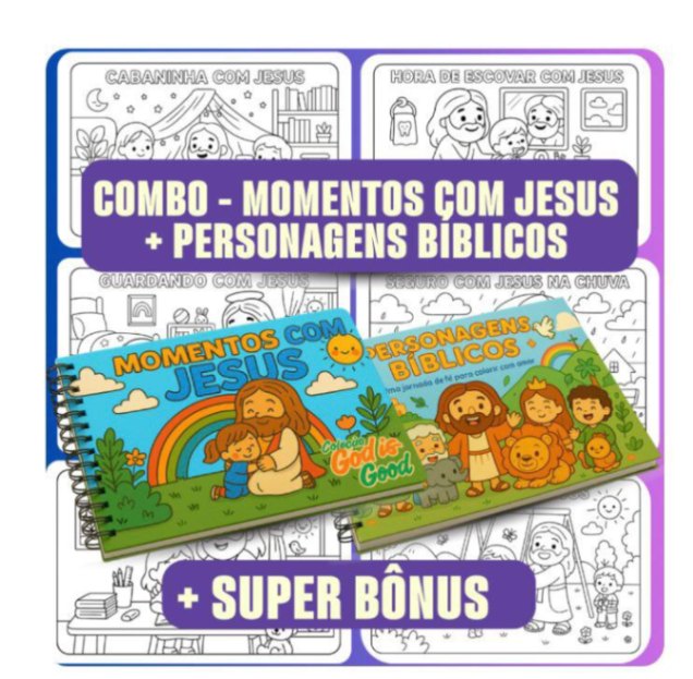 Combo Momentos com Jesus + Personagens